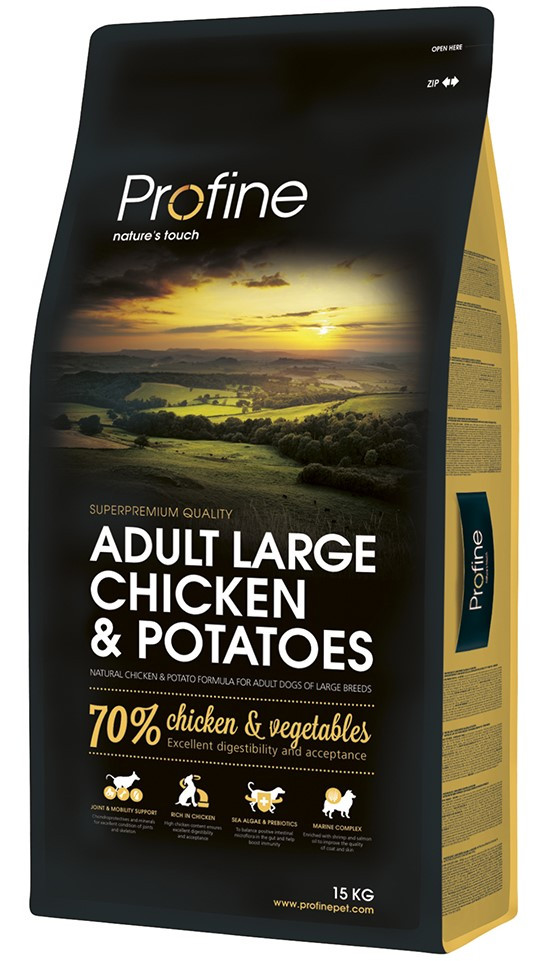 Profine hondenvoer Adult Large Chicken & Potatoes 15 kg